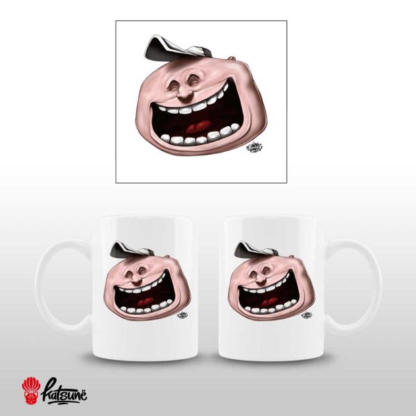 taza 2 caras con personaje